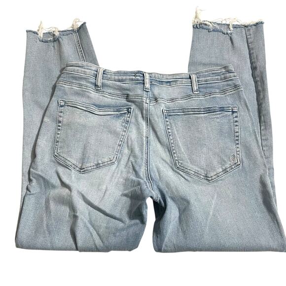 Silver Jeans Womens Jeans Size 33 Most Wanted Stright Mid Rise Light Wash Denim - Picture 5 of 12